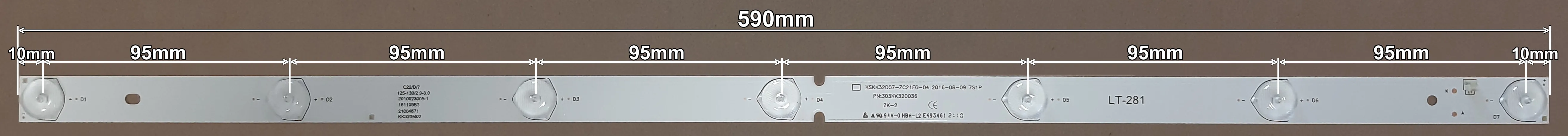 LED BAR-VOX32-6 - led traka za vox tv