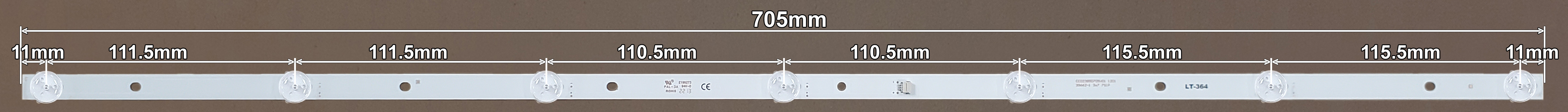 LED BAR-VOX39 - led traka za vox televizor