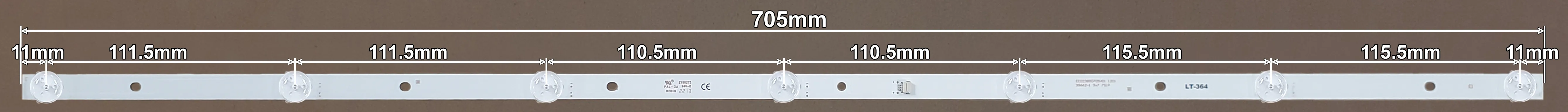 LED BAR-VOX39 - led traka za vox televizor