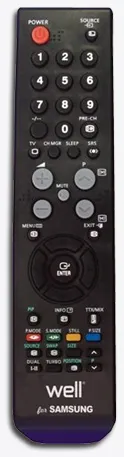DALJINSKI UNI SAMSUNG-LCD - daljinski upravljač za samsung tv