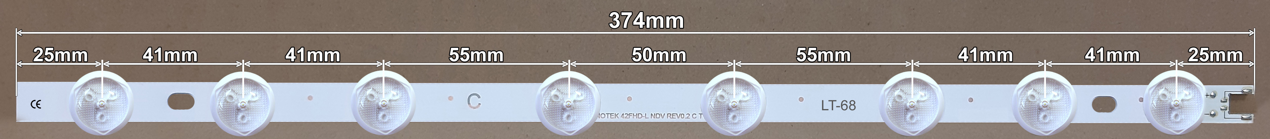 LED BAR-VOX42AC - 