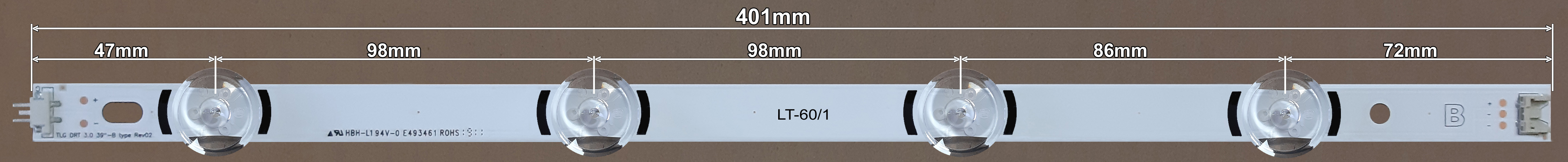 LED BAR-LG39AB - 