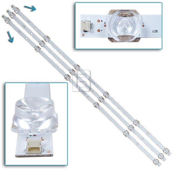 LED BAR-HISENSE40 - 