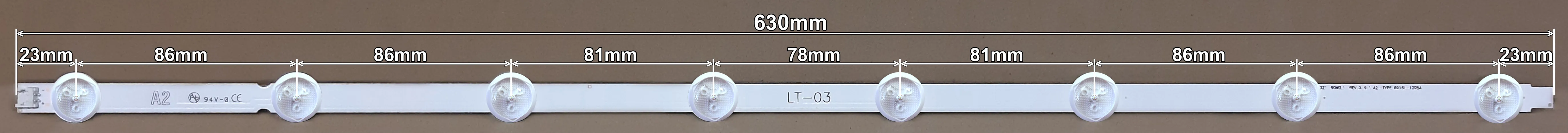 LED BAR-LG32A1A2 - led bar za samsung