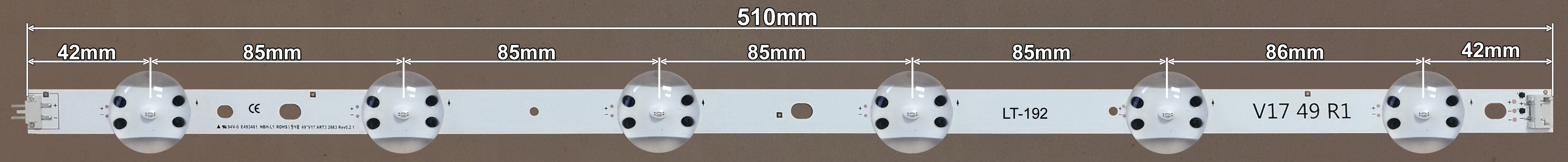 LED BAR-LG49L1R1 - 6916L-2863B