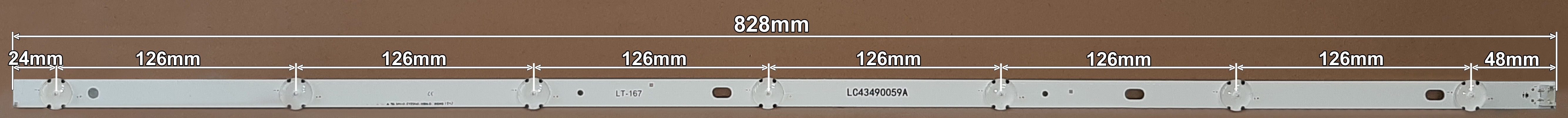 LED BAR-LG43UHDA - LC43490064A