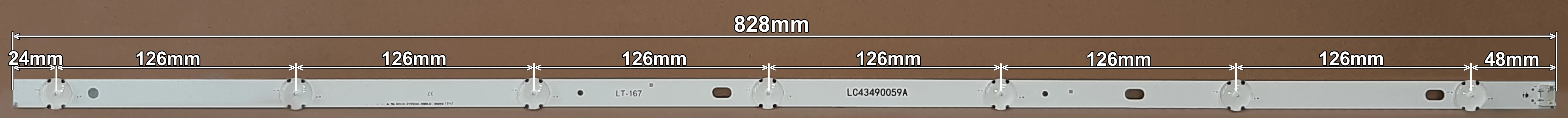 LED BAR-LG43UHDA - LC43490064A