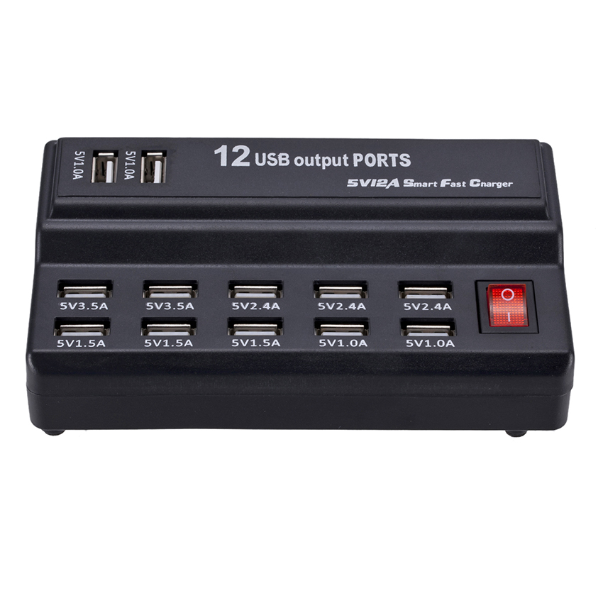 PUNJAČ KUĆNI USB-P120 - punjac sa vise usb ulaza