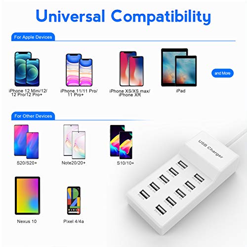 PUNJAČ KUĆNI USB-P100 - punjac za telefon sa vise ulaza