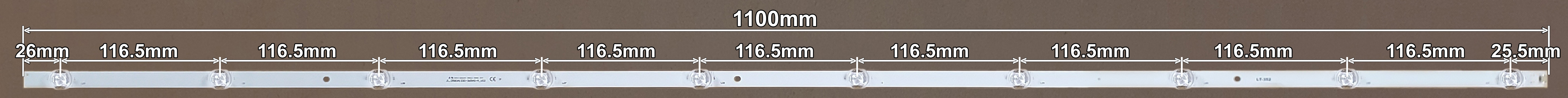 LED BAR-HISENSE58 - 