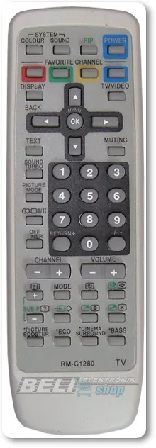 DALJINSKI JVC RM-C1280 - daljinski upravljač za jvc tv