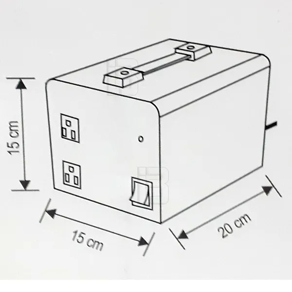 TRAFO 230-110V800W - 