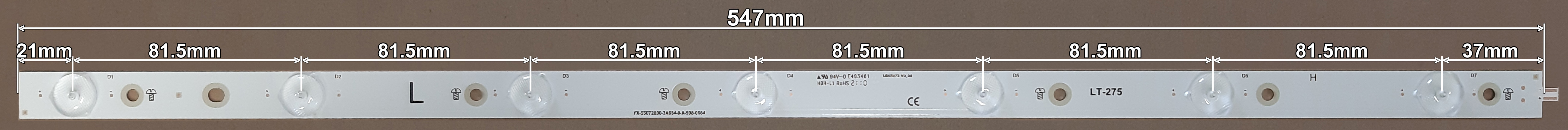 LED BAR-PHILIPS55RL - 