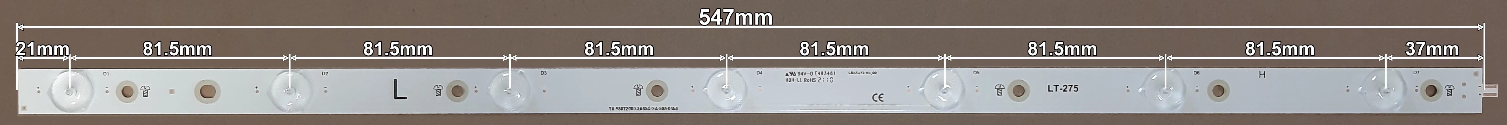 LED BAR-PHILIPS55RL - 