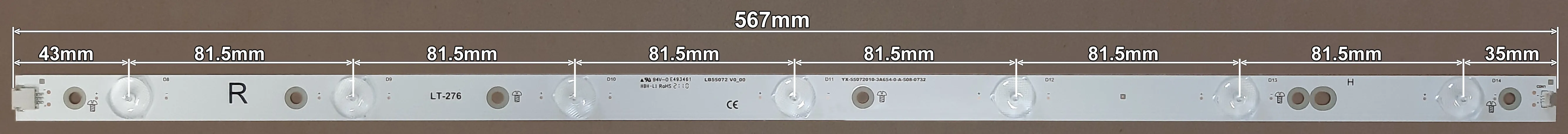 LED BAR-PHILIPS55RL - 