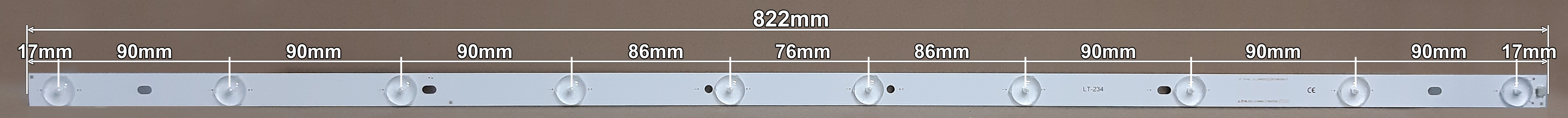 LED BAR-VIVAX43 - 