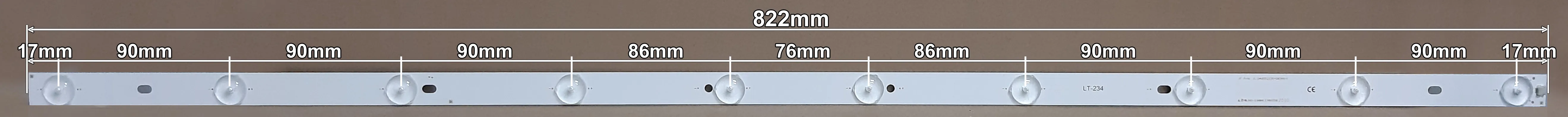 LED BAR-VIVAX43 - 