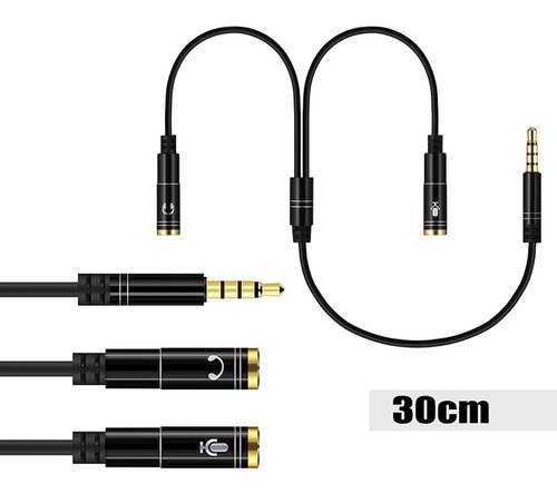 AUX KABL 3.5-AUS21 - 4-polni 3.5mm na 2 razdelnik kt-aus-21