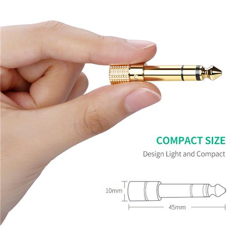 6.3mm-3.5mm ADAPTER - 3.5mm na 6.3mm aux adapter