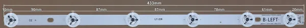 LED BAR-PANASONIC48CX1 - led trake panasonic b left 