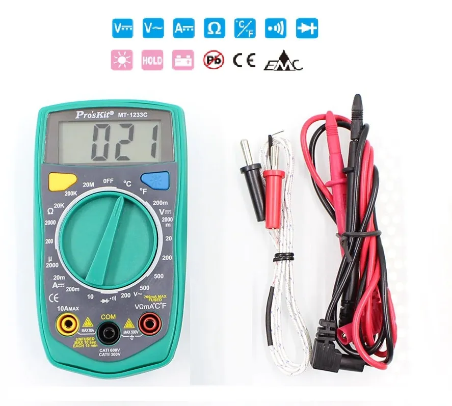 MULTIMETAR MT-1233C - unimer