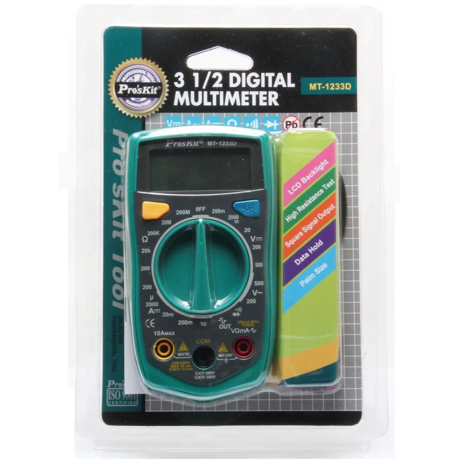 MULTIMETAR MT-1233D - unimer