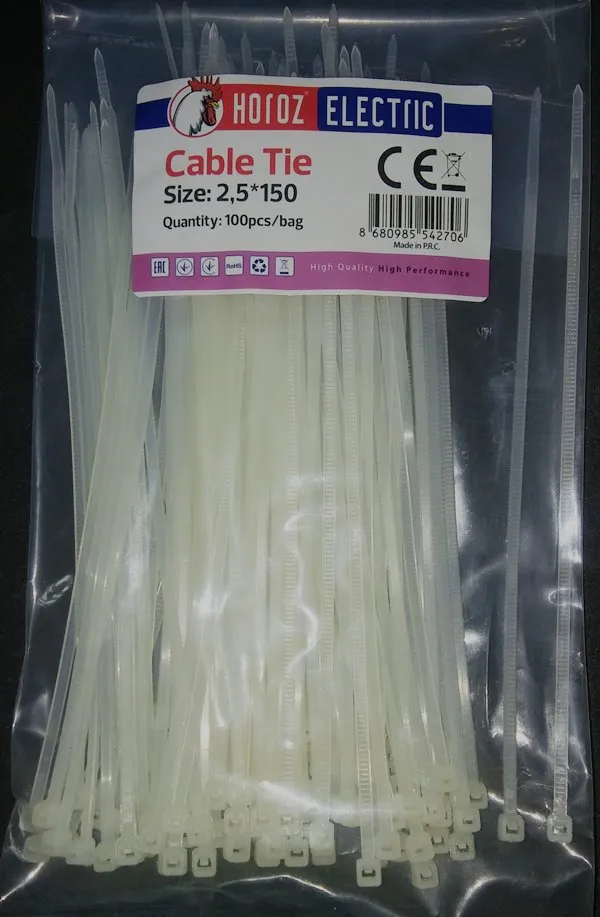 VEZICE 150x2.5mm BELA - 