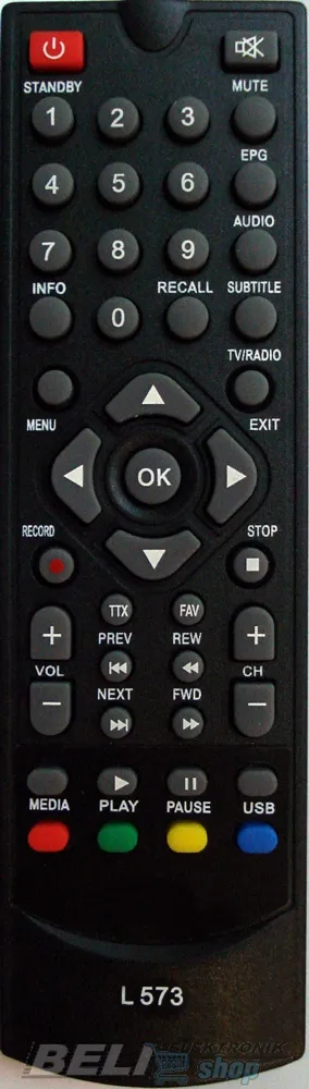 DALJINSKI DVB-T2Vox