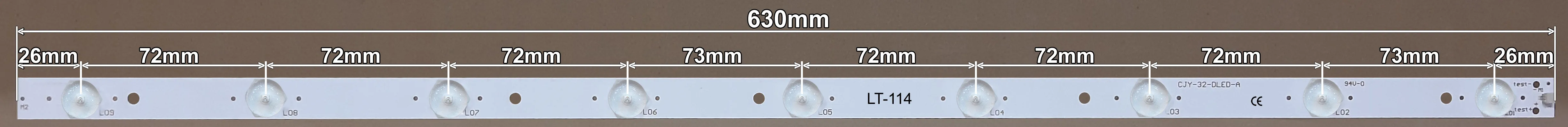 LED BAR-BLAUPUNKT32 - lt114-led-traka-za-blaupunkt-32