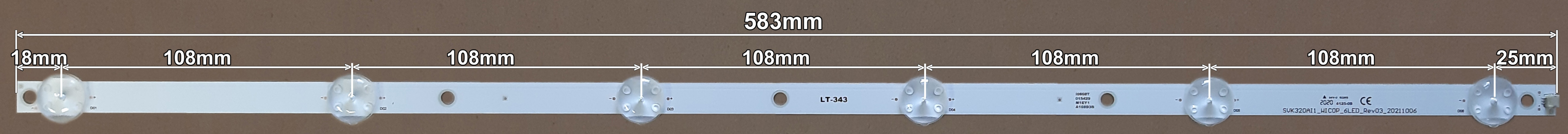 LED BAR-PHILIPS32-4 - led-traka-za-philips-32-583mm