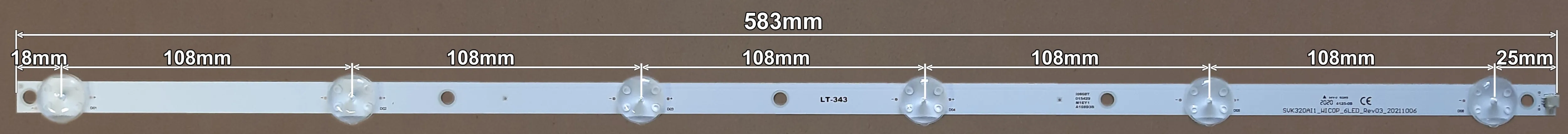 LED BAR-PHILIPS32-4 - led-traka-za-philips-32-583mm
