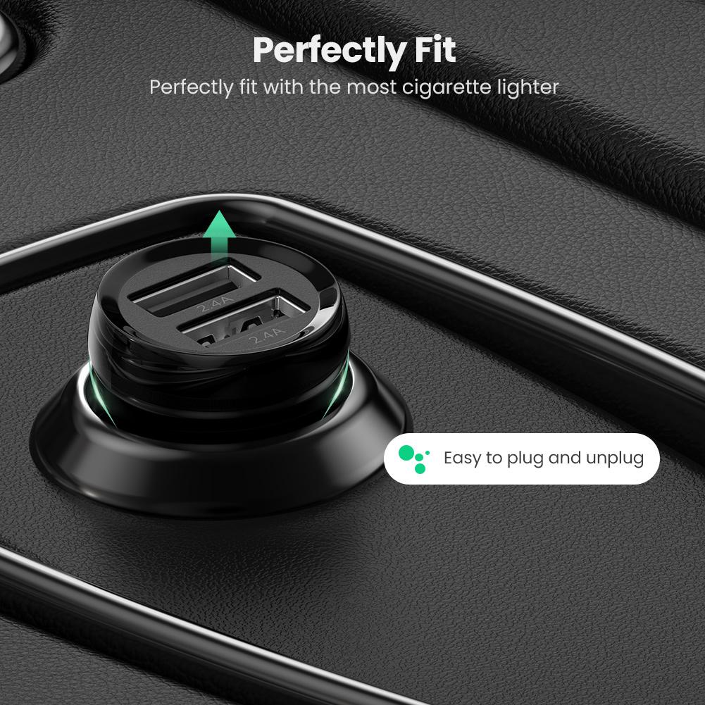 PUNJAČ AUTO USB-ED018 - usb auto punjač