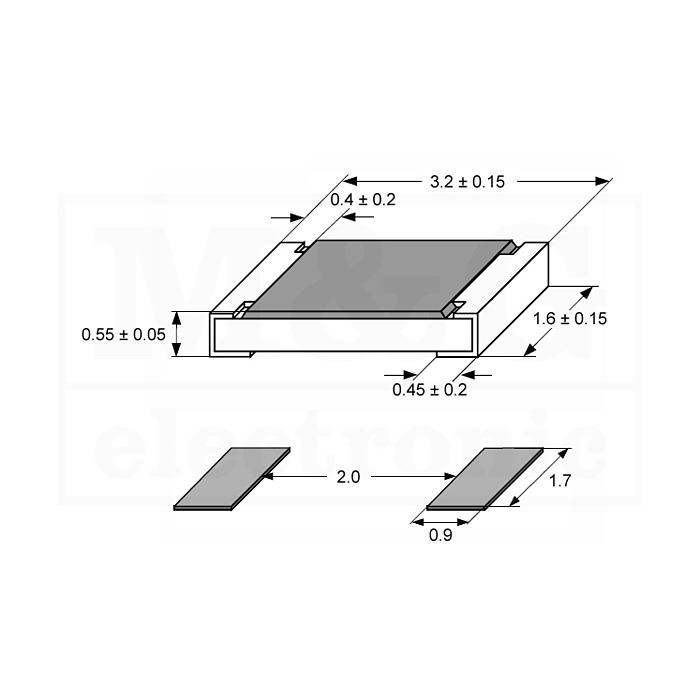 0.25W4.7R-1206 OTPORNIK - 