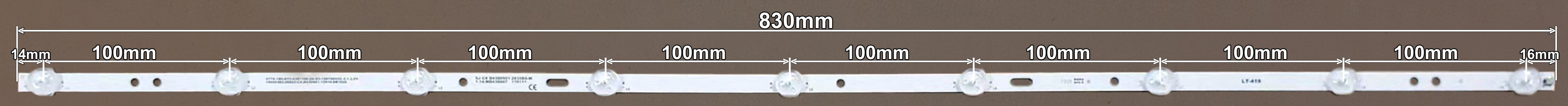 LED BAR-FOX43-7 - led-traka-fox-tv