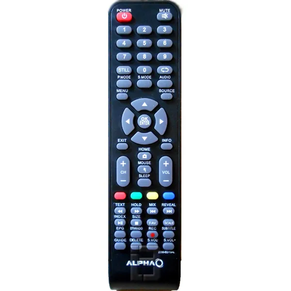 DALJINSKI ALPHA LED2200 - daljinski upravljač za alpha tv
