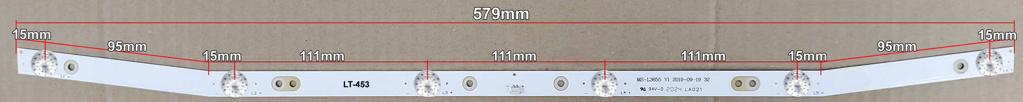 LED BAR-AWT32 - lt453-led-traka-za-awt-32-dimenzija