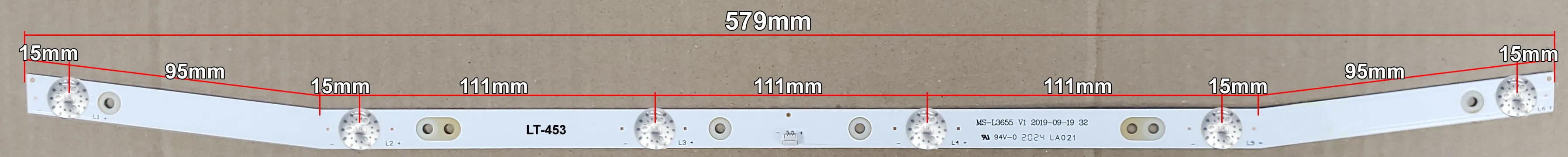 LED BAR-AWT32 - lt453-led-traka-za-awt-32-dimenzija