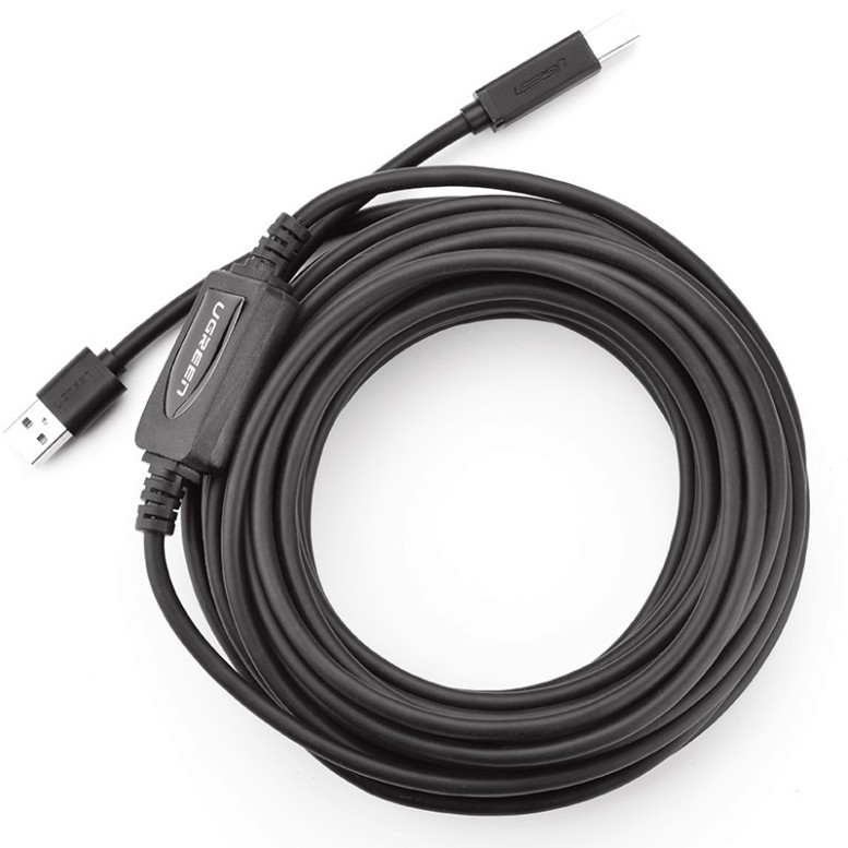 USB 2.0AB-15 AKTIVAN KABL - ugreen-printer-kabl-us122-a-b-m-m-aktivni-15m