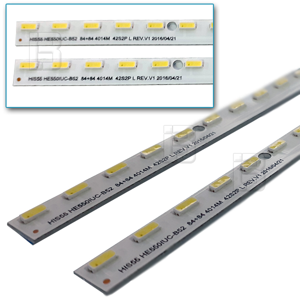LED BAR-HISENSE H55N - his55-he550iuc-b52-84+84-4014m-42s2p