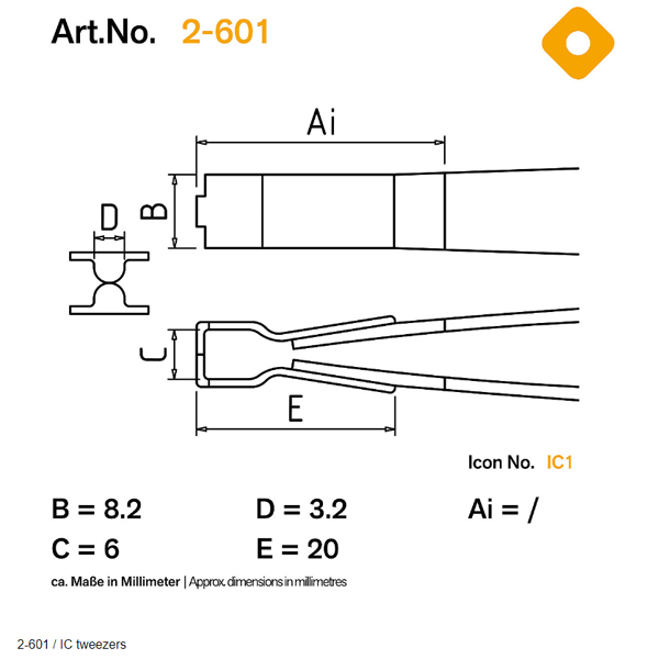 PINCETA 2-601 - ic-pinceta-bernstein