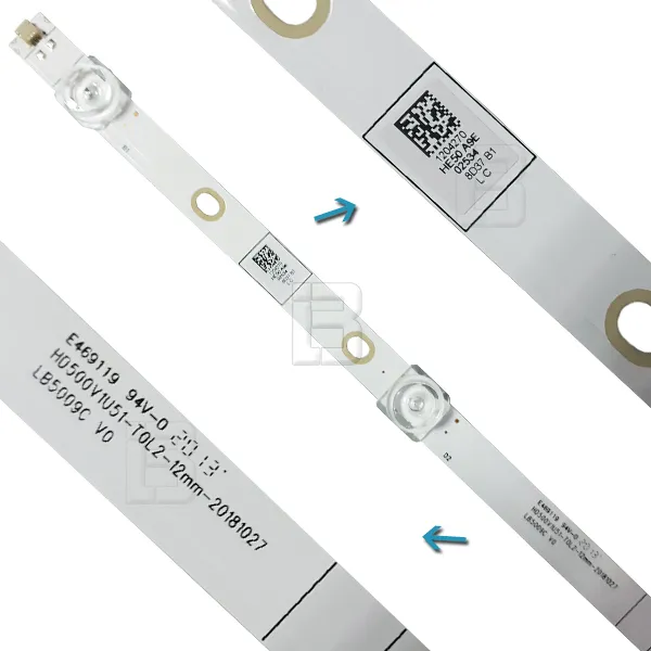 LED BAR-HISENSE50A - h0500v1u51-t0l2-12mm-lb5009c