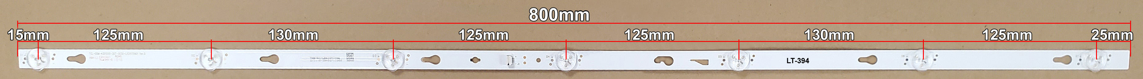 LED BAR-TESLA43-2 - lt-394-tesla-800mm