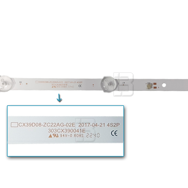 LED BAR-VIVAX40-5 - cx39d08-zc22ag-02e-303cx390041e