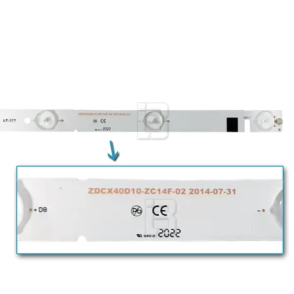 LED BAR-FOX40-5 - zdcx40d10-zc14f-02