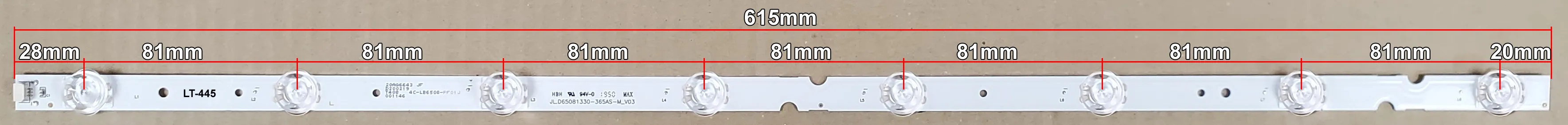 LED BAR-TCL65 - lt445-led-traka-tcl-65-615mm