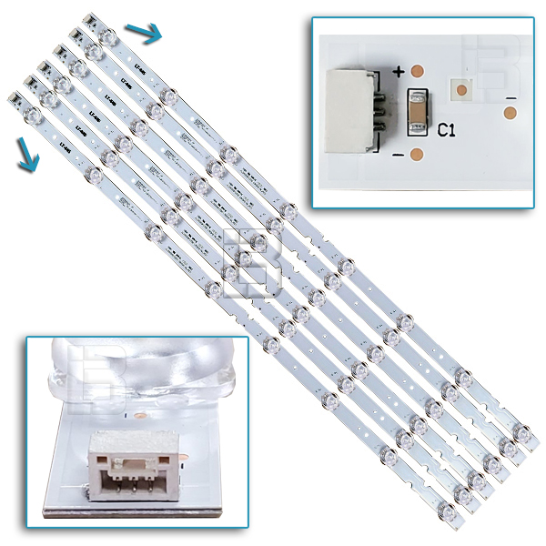 LED BAR-TCL65 - lt445-led-traka-tcl-65-konektor