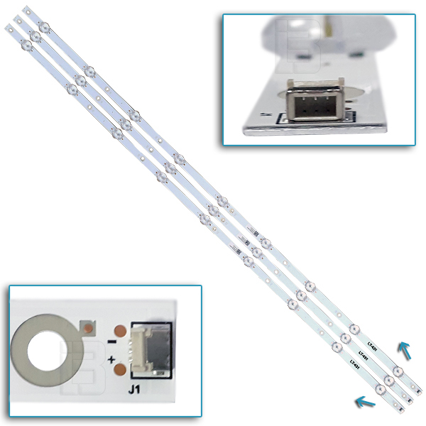 LED BAR-PHILIPS43-3 - lt431-led-traka-philips-43-3-konektor