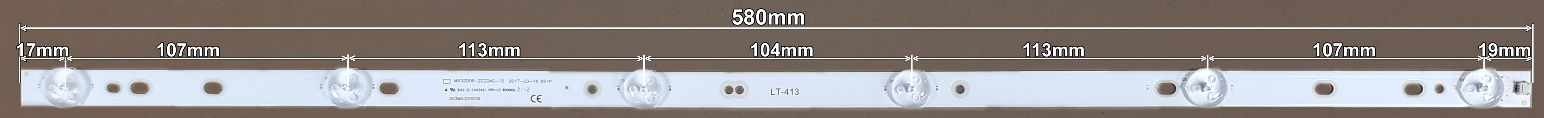LED BAR-VIVAX32-4 - lt413-led-traka-za-vivax-32-4-580mm