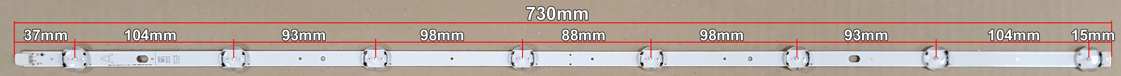 LED BAR-VOX39AB - lt387-led-traka