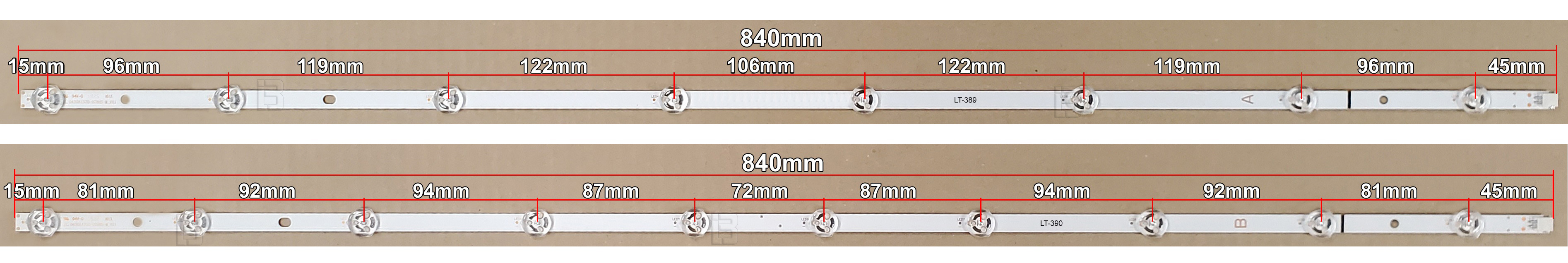 LED BAR-PANASONIC43AB - lt389-lt390-led-traka-za-panasonic-43-840mm